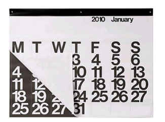 2010 Calendar – Massimo Vignelli